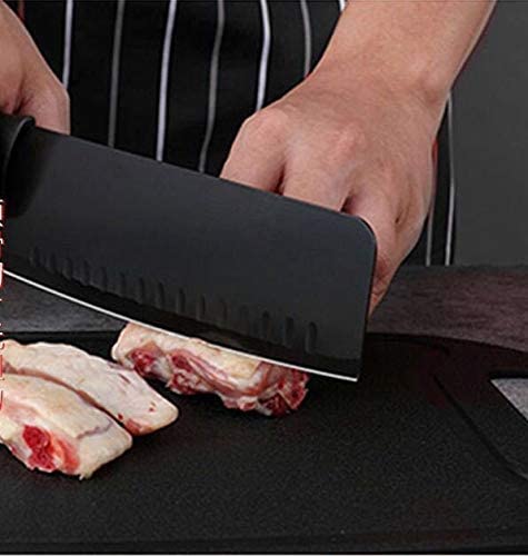 Eletree Stainless Steel Paring Peeling Knives Cleaver Knife for Chopping Meat Cooking Professional Chopping Cutting Multipurpose Sharp Blade for Home Kitchen Restaurant Knife AC 1 - Image 2