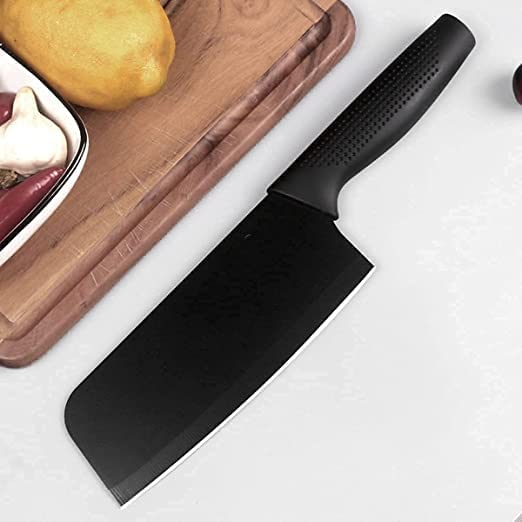 Eletree Stainless Steel Paring Peeling Knives Cleaver Knife for Chopping Meat Cooking Professional Chopping Cutting Multipurpose Sharp Blade for Home Kitchen Restaurant Knife AC 1 - Image 5