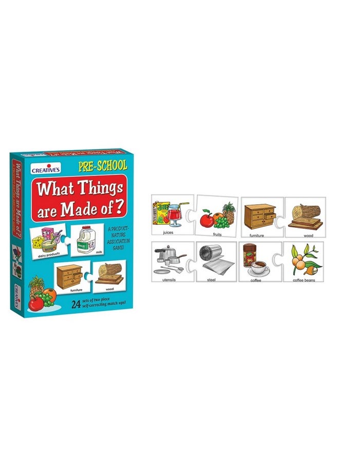 Creative's Creative’S What Things Are Made Of |An Association Game To Introduce Children To The Sources (Origin) Of Products That We Use In Our Daily Lives |General Knowledge & Problem Solving Skills|Ages 4 & Up  - Image 3