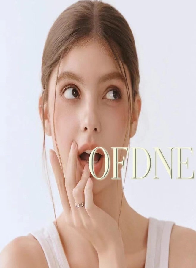 OFDNE Luxury Press on Nails Medium Almond Handmade 3D Unique Reusable ABS Material Fake Nails French Tip False Nails with Polka Dots Blueberry Designs Glossy Glue on Nails Thick Acrylic Nails(S) - Image 4