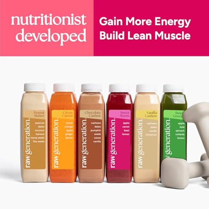 Raw Generation Cleanse for 2 – Cleanse with a Partner for Maximum Results – Two 5-Day Protein Cleanses to Lose Weight, Build Lean Muscle, Reduce Bloating, Increase Energy & Reset Your Diet - Image 4