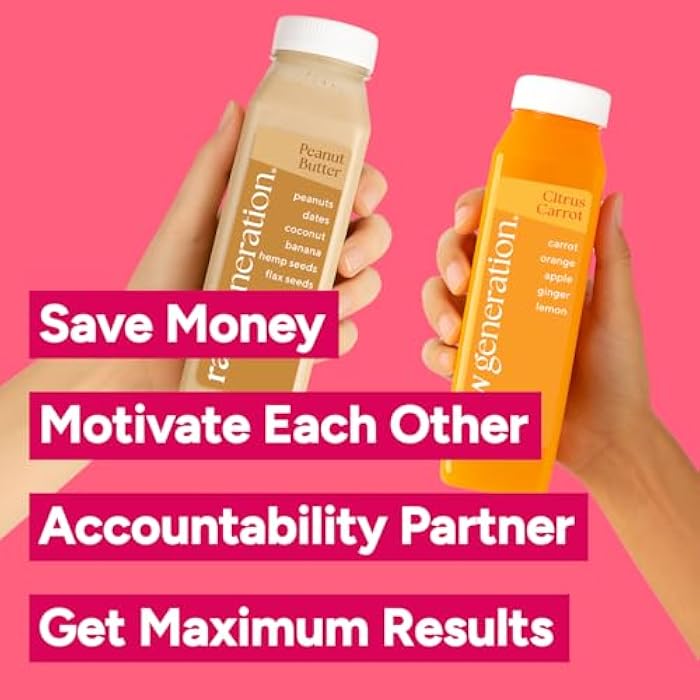 Raw Generation Cleanse for 2 – Cleanse with a Partner for Maximum Results – Two 5-Day Protein Cleanses to Lose Weight, Build Lean Muscle, Reduce Bloating, Increase Energy & Reset Your Diet - Image 5