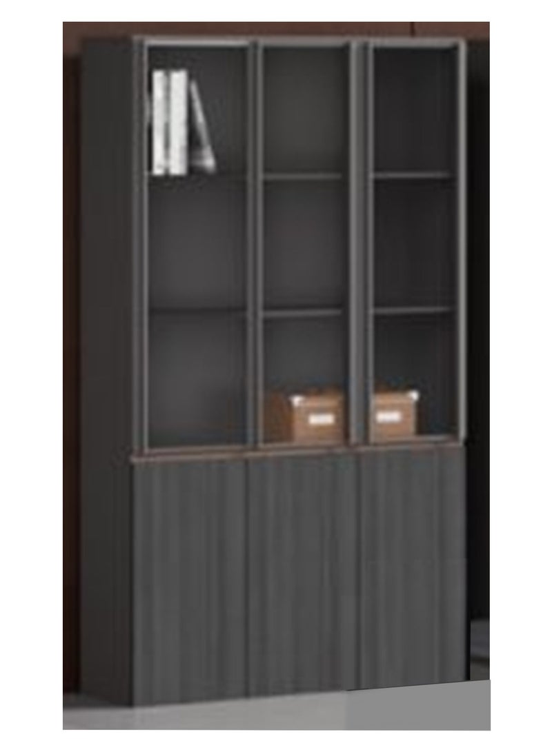 HUIMEI Huimei ZY-1201 3 Door Office Cabinet, Grey Color 