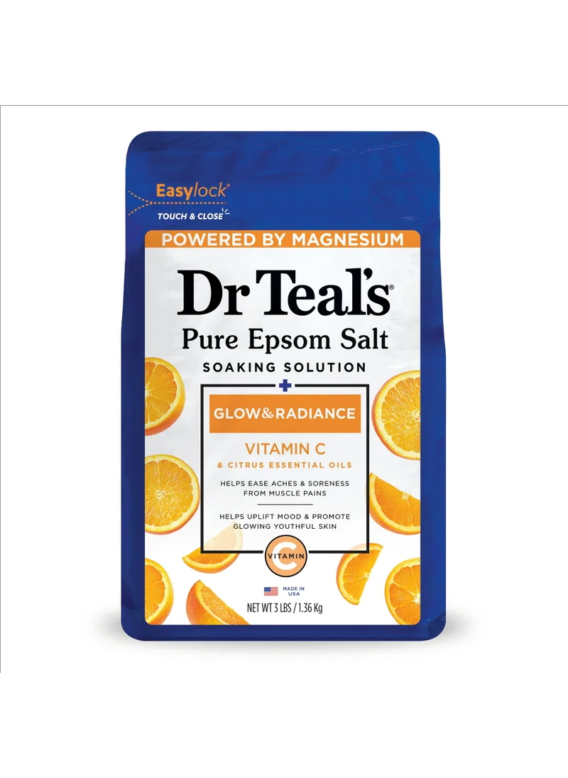 Dr Teal's Dr Teal's Epsom Bath Salt - Vitamin C & Citrus Oils 1.36 Kg