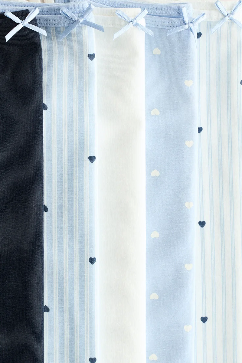 اتش اند ام بلوزة جورسيه بدون أكمام - عبوة من 5 قطع