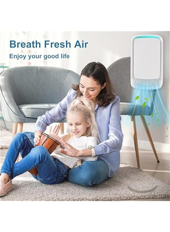 Home Plug-in Ionic Air Purifier for Bedroom Office Portable Mini Ionizers  - Image 2