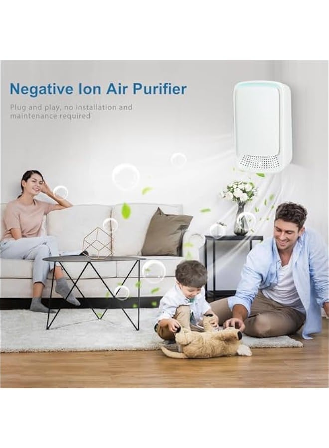 Home Plug-in Ionic Air Purifier for Bedroom Office Portable Mini Ionizers  - Image 5