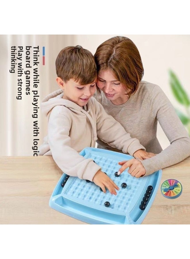 Magnetic Force On War Chess Magnetic Induction Chess Logical Thinking Training Effect Chess Table Games Children's Toys Chess-Color:Single Bell - Image 3