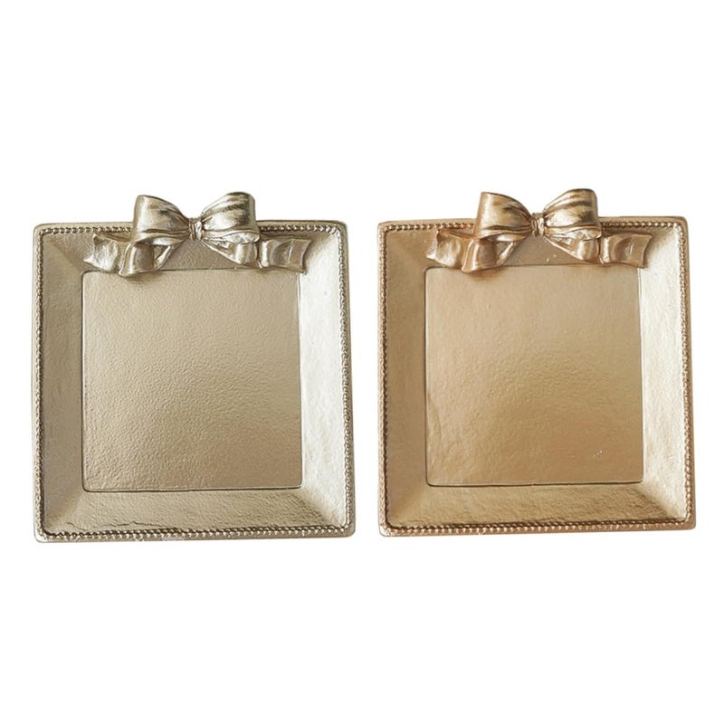 Vintage Nordic Silver Retractable Trays For Photography Props Decor - Image 2