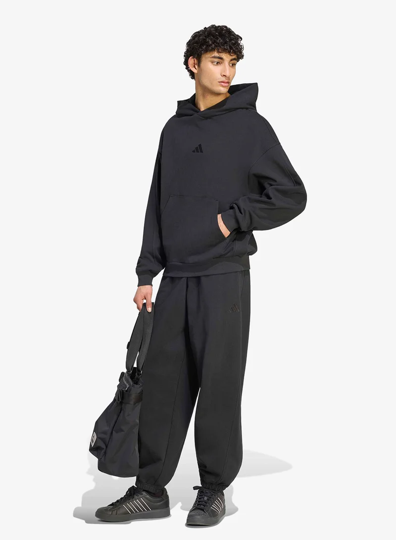 Adidas BLACK Small Logo Hoodie for Men | Best Price UAE