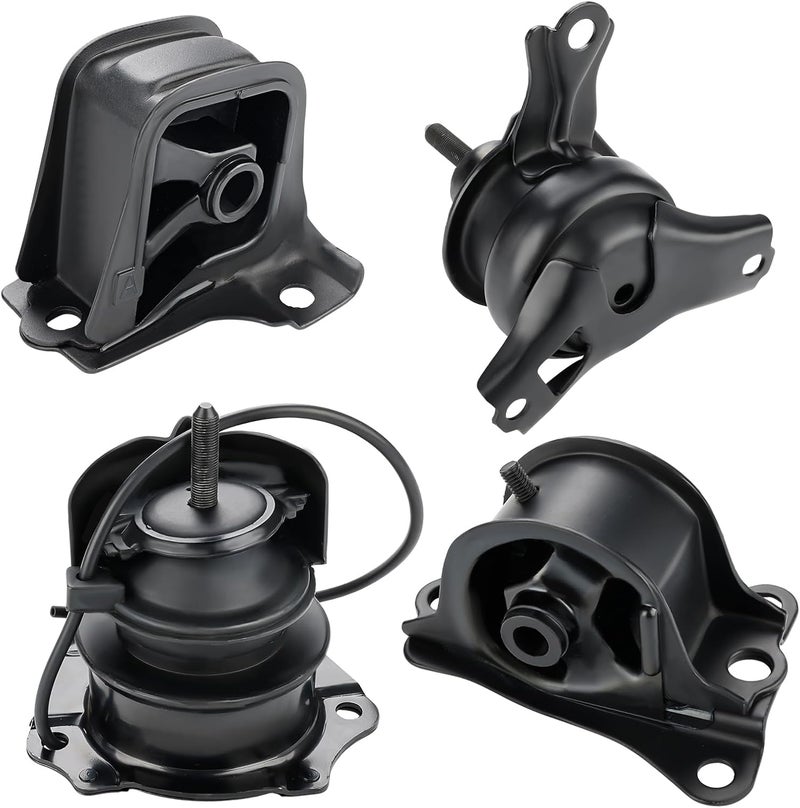 JDMON 4Pcs Engine Motor & Transmission Mount Replacement for Honda Accord 2.3L (1998-2002) - Image 1