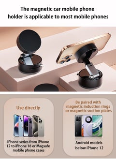 Ultra-Strong Magnetic Car Phone Mount and Dust-proof Adhesive Suction Cup phone holder Universal Double-Sided Exchangeable Adsorption Compact and Portable for Car Desk Dorm Kitchen Business Travel - pzsku/Z2350627835AE611353FCZ/45/_/1735373464/cf92eafb-cc8a-497c-a64e-d88ef80e1508