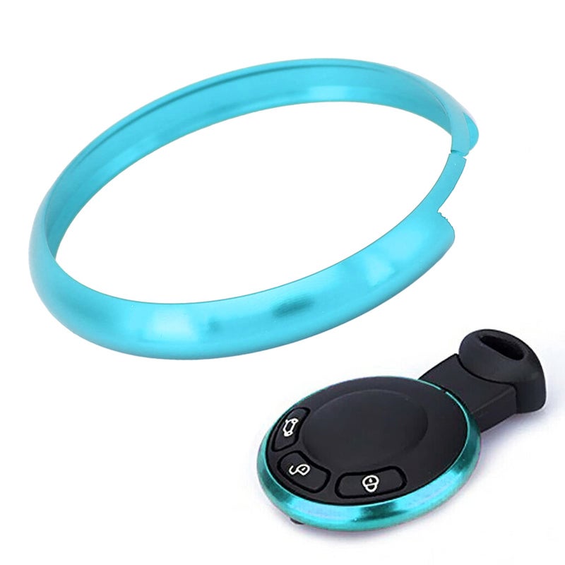 Sky Blue Smart Key Fob Protector Cover for Convenient Use Prevents Scratches - Image 3