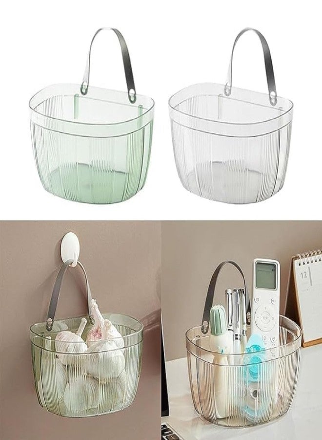 Apidian Multifunctional Hanging Storage Basket – Wall-Mounted Organizer for Bathroom, Kitchen, Laundry Room, Onion, Garlic, and Ginger Storage - Image 5
