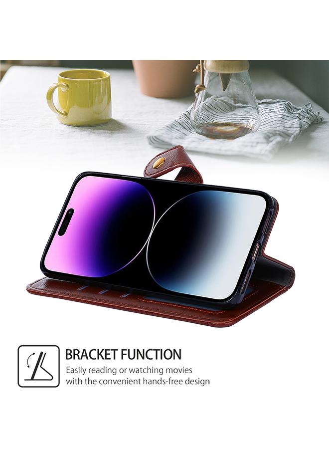 Zaboon Case For Huawei Pura 70 5G Zipper Bag Leather Phone Case - Image 4