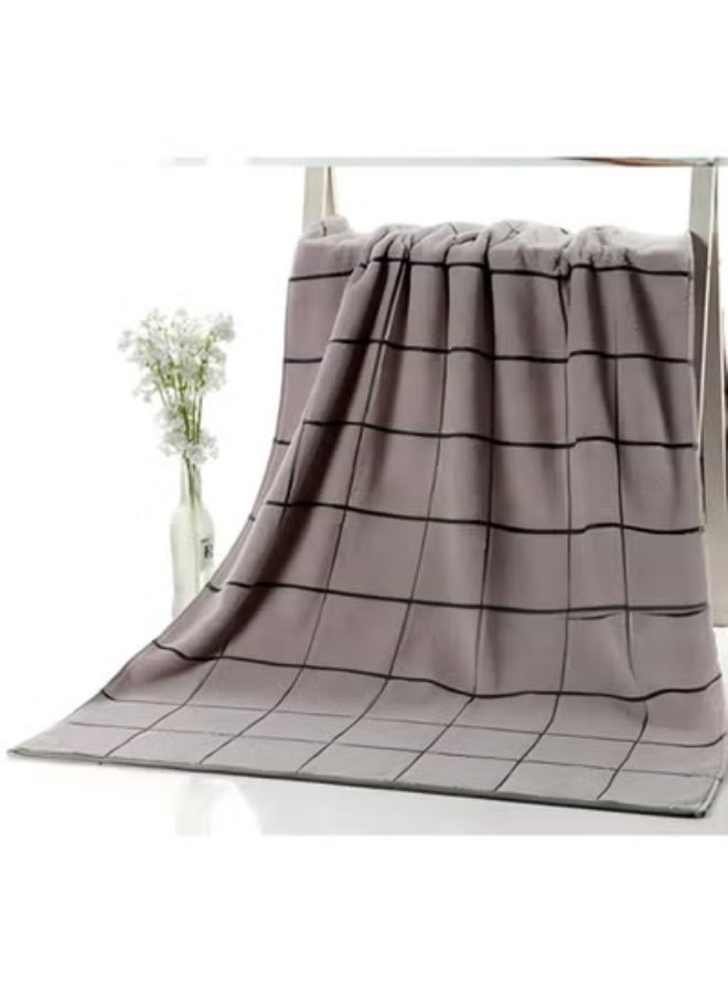 DUNISO Luxury Bath Towel 100% Cotton, Highly Absorbent,Cotton Bath Sheets Household Beach Swimming Pool BathTowel (70 x 140 cm) - Image 1