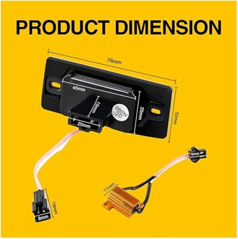 Wivplex License Plate Light for Cayenne - Image 4