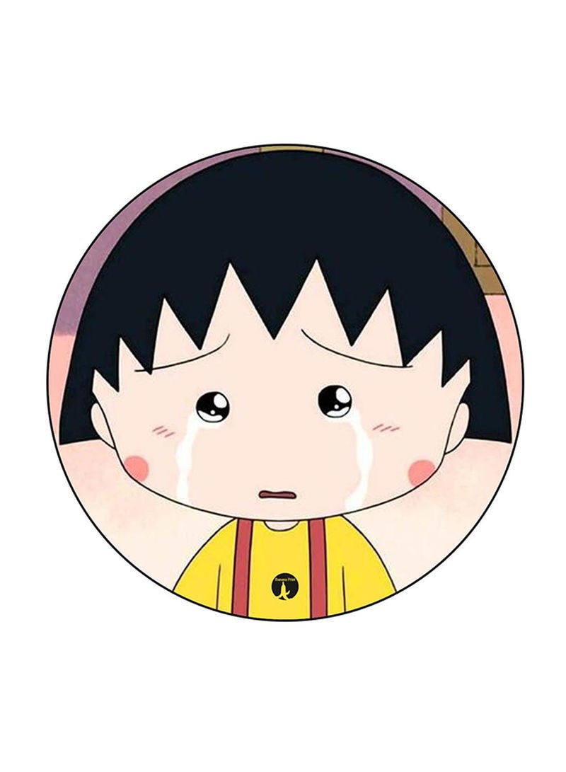RKN Anime Chibi Maruko Chan Printed Fridge Magnet Round  Multicolour - Image 2
