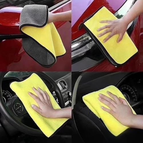 Winberg Car Cleaning Kit with Microfiber Towels, Duster, Brushes, and Gloves Car55 - Image 2