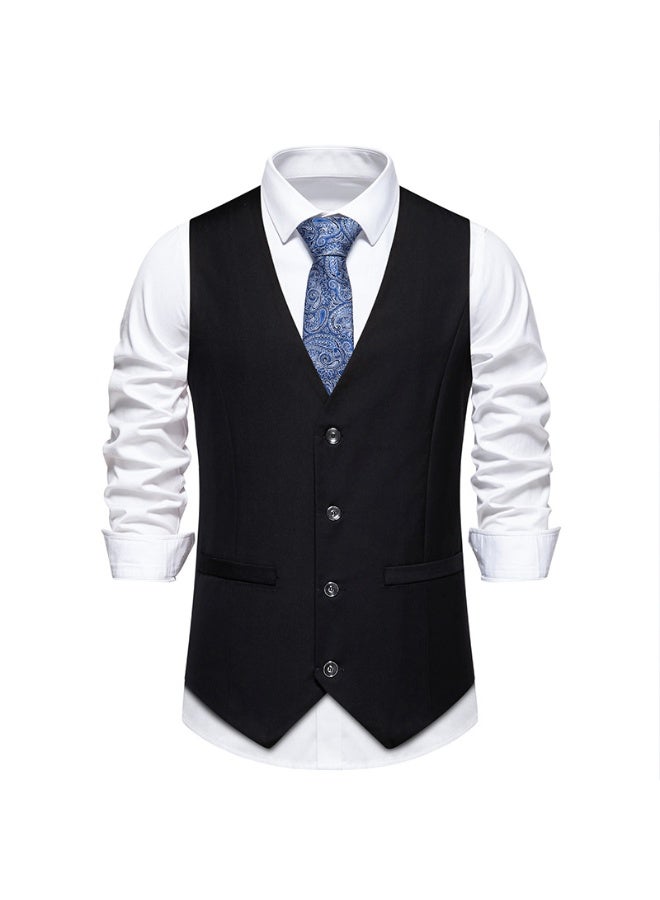 Shougu New Fashionable Casual Men's Suit Vest - Image 1