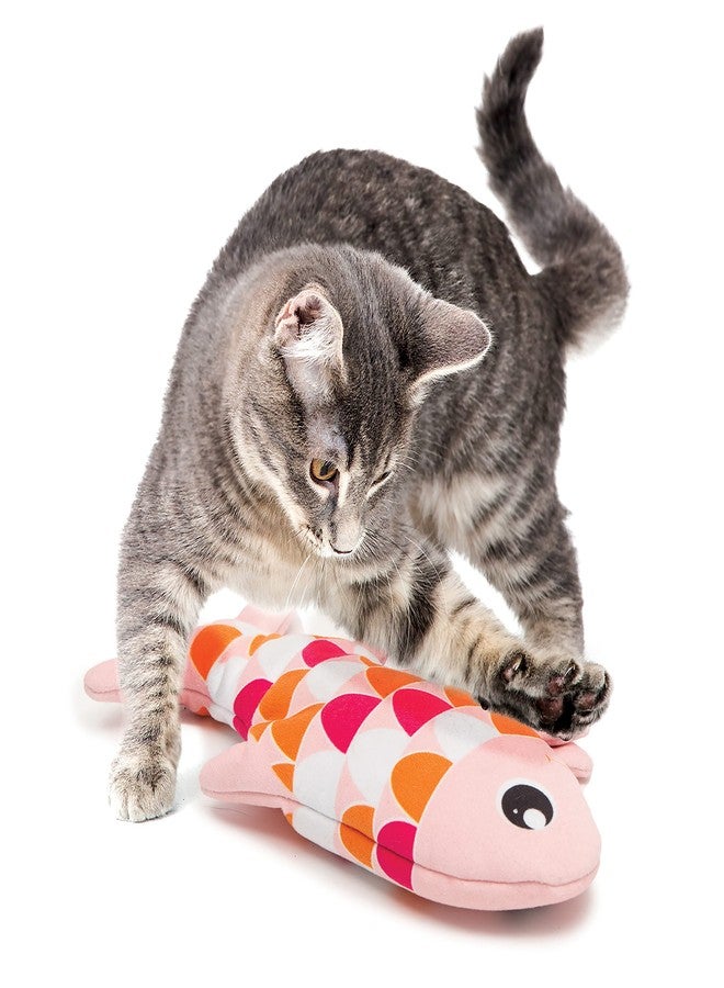 Catit Groovy Fish Cat Toy - Motion-Activated Interactive Toy with Catnip, Rechargeable - Image 2