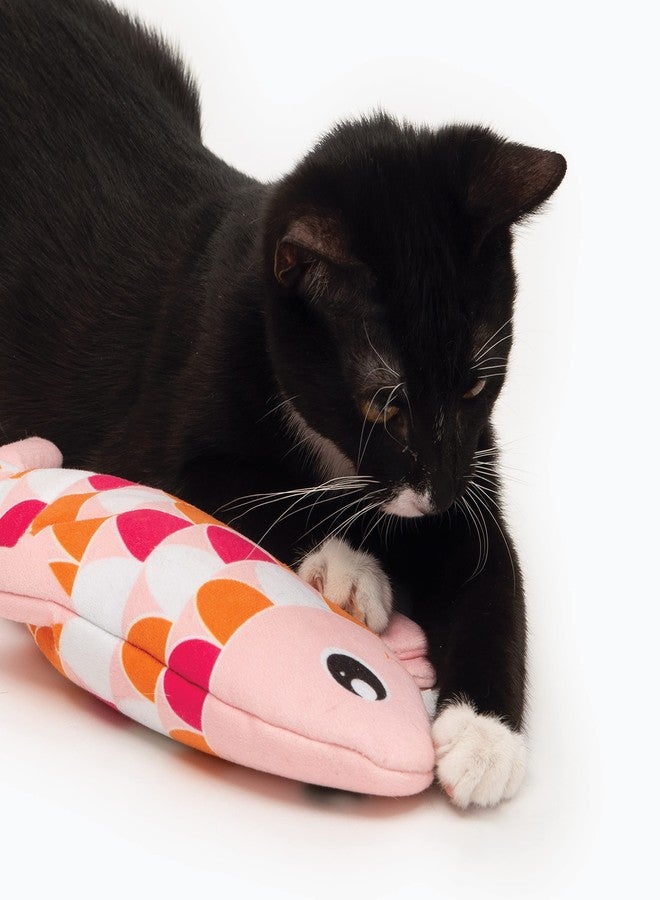 Catit Groovy Fish Cat Toy - Motion-Activated Interactive Toy with Catnip, Rechargeable - Image 5