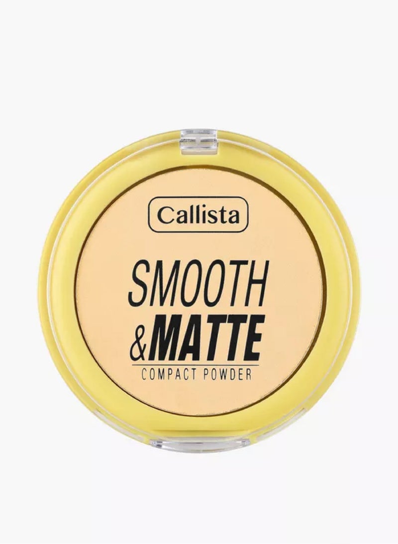 Callista Callista Smooth & Matte Compact Powder 13 - Medium Beige 