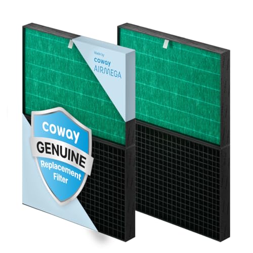COWAY Airmega ProX Genuine Replacement Filter Set HEPA Filter and Active Carbon Filter - Image 1