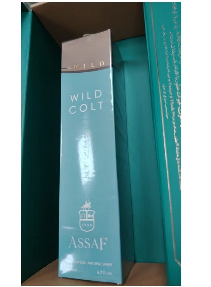 عساف عطر وايلد كولت من عساف اودي بارفيوم200مل - Image 1