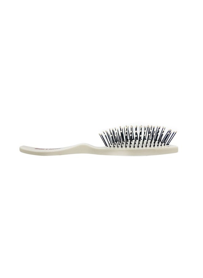 Phillips Brush Phillips Brush Light Touch 2 Oval Cushioned Brush (Purse Sized), with Ball Tipped Nylon Bristles, Contoured Handle  - Image 3