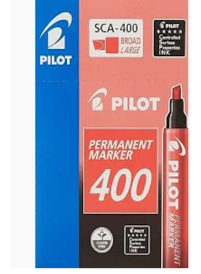 PERMENANT MARKER PILOT -SCA 100-RED  12 Pcs