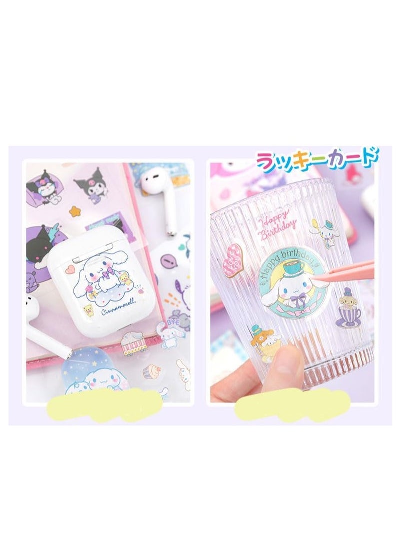 Cute Girl Stickers - 100 Sheets  Stickers Kit, Vinyl Cartoon Aesthetic Decorative Sticker Set, Ideal for Scrapbooking, Journaling, Laptops, and Room Decoration - Image 2