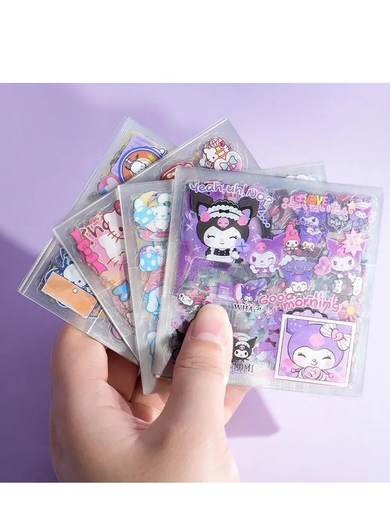 Cute Girl Stickers - 100 Sheets  Stickers Kit, Vinyl Cartoon Aesthetic Decorative Sticker Set, Ideal for Scrapbooking, Journaling, Laptops, and Room Decoration - Image 3