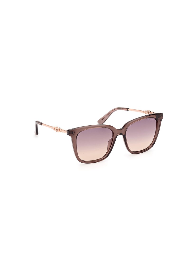 GUESS Women's UV Protection Square Sunglasses - GU788659Z53 - Lens Size: 53 Mm - Image 4