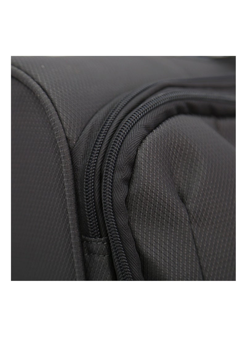 Verage  مجموعة من 3 قطع من حقائب السفر ذات العجلات الناعمة، باللون الرمادي (S-20"، M-24"، L-28") - Image 5