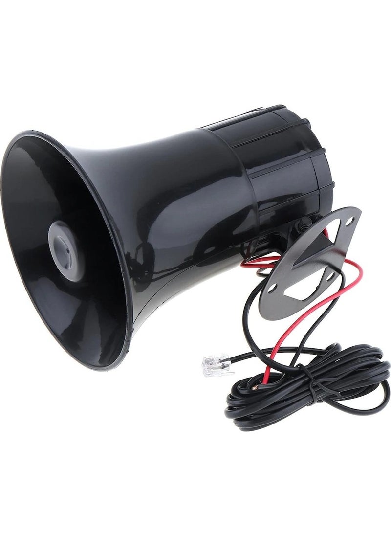 Horn-R - Motorcycle Dat-Dat Police Siren 3 Modes with Horn and Megaphone - Image 1