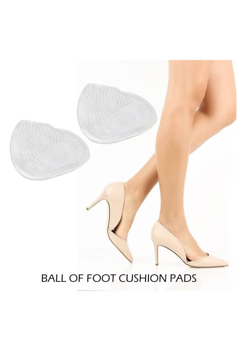 SYOSI وسائد كعب القدم للأحذية ذات الكعب العالي وسادات ميتاتارسال وسادات كوشن للقدم لمنع الفقاعات والجلد السميك 6 قطع - Image 5