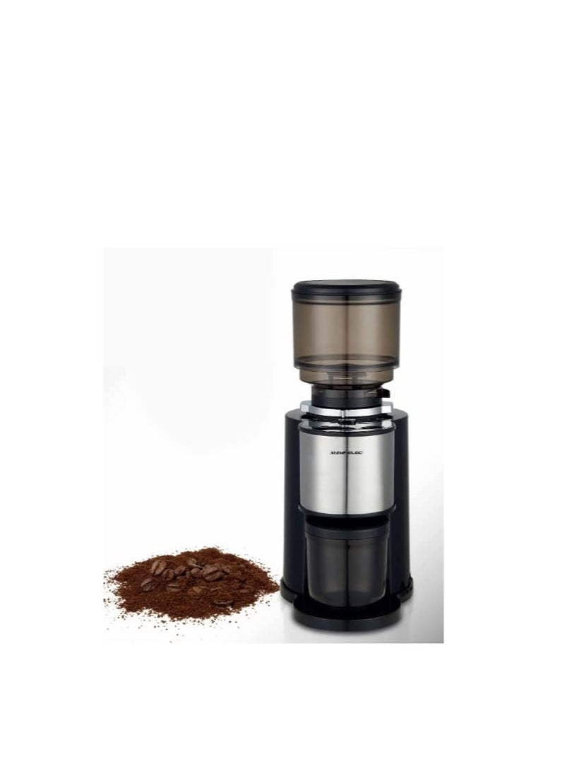 Alsaif Stainless Steel Coffee Grinder 300 W E02304 Black - Image 4