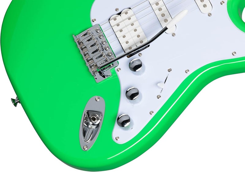 Kramer Focus VT-211S Electric Guitar - Neon Green - Image 3