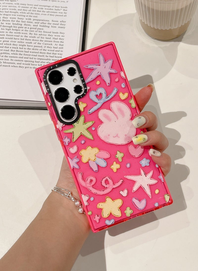 Samsung Galaxy S24 Ultra Case - Whimsical Frogs & Bunnies