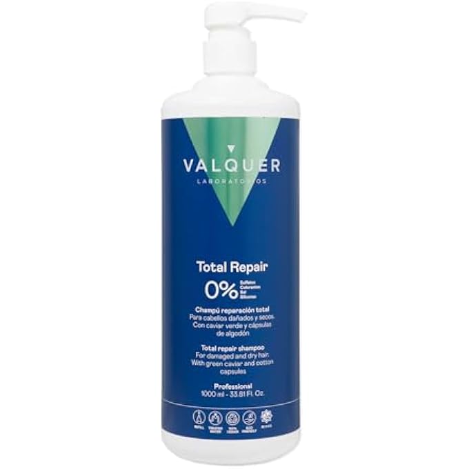 Valquer Laboratorios TOTAL REPAIR SHAMPOO - 1000 ML - Image 1