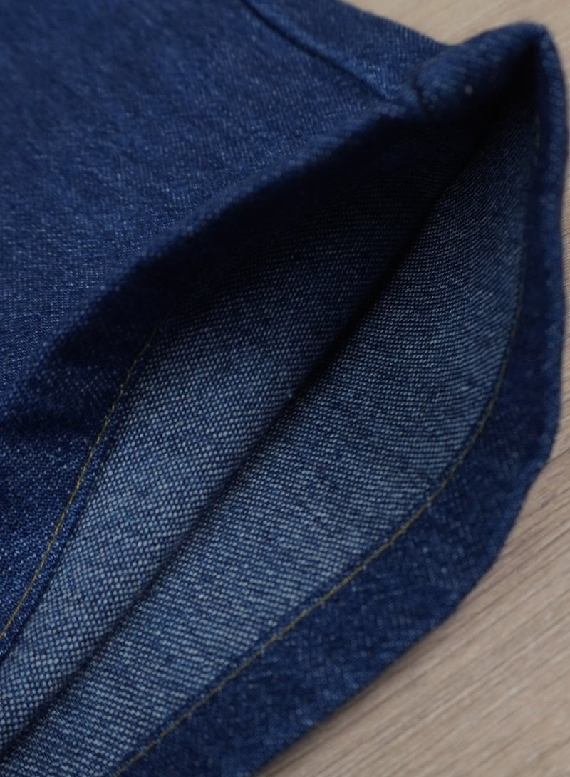 Y&CO Denim Bermuda - Image 4