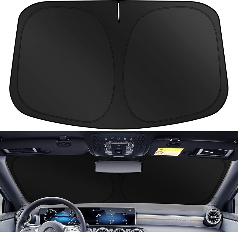 XHRING Windshield Sun Shade for Jeep Cherokee 2014-2025 - Image 3