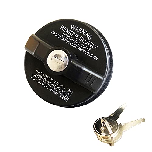 CYONRUAN Locking Gas Cap Lock Fuel Cap Replacement Fuel Tank Cap With Lock For Toyota, Honda, Nissan, Acura, Isuzu, Mazda, Mitsubishi, Scion, Suzuki, Chevy, Buick, GMC, Pontiac, Saab, Saturn, Audi, VW, Volvo - Image 1