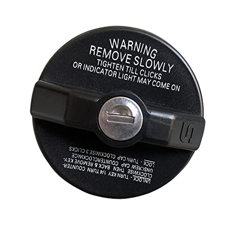 CYONRUAN Locking Gas Cap Lock Fuel Cap Replacement Fuel Tank Cap With Lock For Toyota, Honda, Nissan, Acura, Isuzu, Mazda, Mitsubishi, Scion, Suzuki, Chevy, Buick, GMC, Pontiac, Saab, Saturn, Audi, VW, Volvo - Image 2