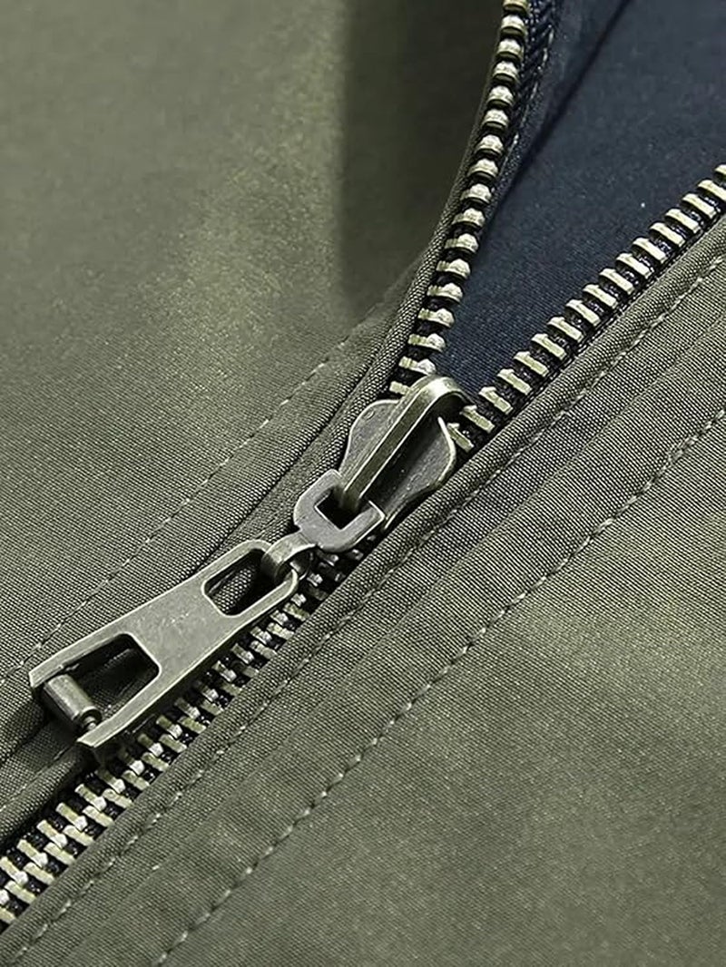 Lymio Jackets || Jacket for men || Lightweight Outwear Jacket (J-06-Green-L) - Image 3