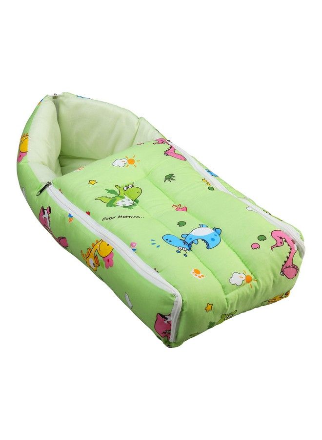 Luvlap سرير أطفال 3 في 1 مع كيس نوم وحقيبة حمل من القطن للأطفال حديثي الولادة والرضع، سرير محمول لحمل الطفل والنوم معًا، سرير نوم للأطفال من سن 0 أشهر فما فوق (متعدد الألوان) - Image 2