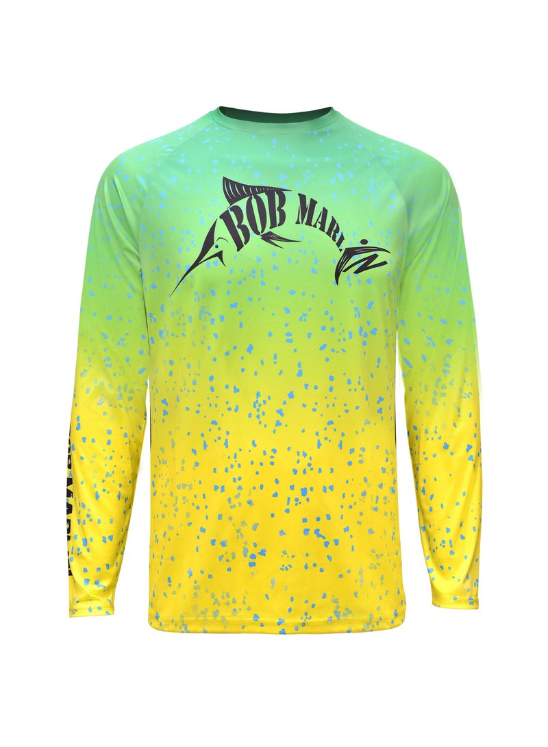 Bob Marlin Performance Shirt Bob Mahi-Large - Image 1