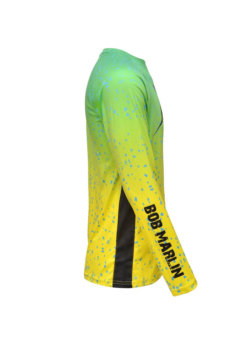 Bob Marlin Performance Shirt Bob Mahi-Large - Image 3