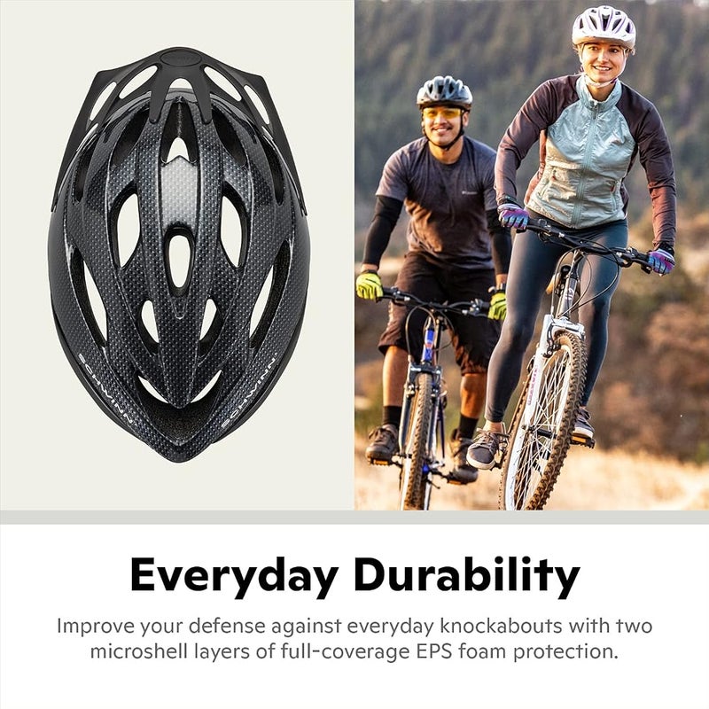 Schwinn Thrasher Bike Helmet for Youth Boys Girls Age 8-14 Years Old, Suggested Fit 55-58cm, Lightweight Microshell Design with Adjustable Side & Chin Strap, CPSC Safety Certified, Sleek, Sporty Style - Image 5